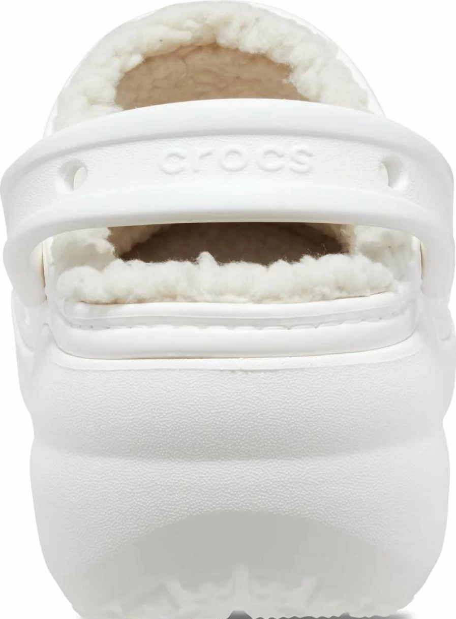 Crocs Women's Classic Lined Platform Clogs | Comfortable Slip-Resistant Winter Clogs