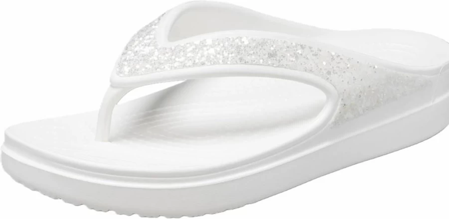 Crocs Sloane Embellished Wedge Sandals for Women - Comfortable Flip Flops with Stylish Design