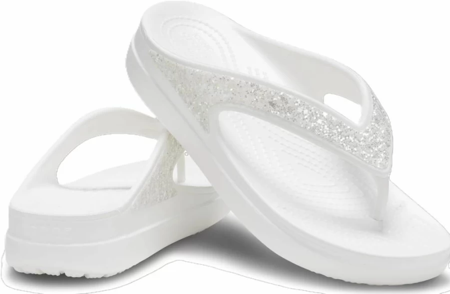 Crocs Sloane Embellished Wedge Sandals for Women - Comfortable Flip Flops with Stylish Design
