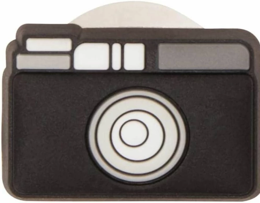 Crocs Jibbitz Shoe Charms - Vacation Themed Camera Decor for Crocs Clogs | Small Size