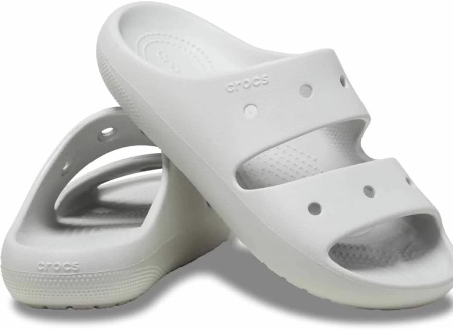 Crocs Unisex Classic Clogs 2.0 Comfort Slide Sandals for Men & Women