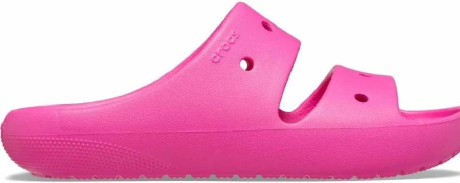Crocs Kids Classic Sandals V2 - Unisex Lightweight Comfortable Beach & Pool Slides for Little Big Kids