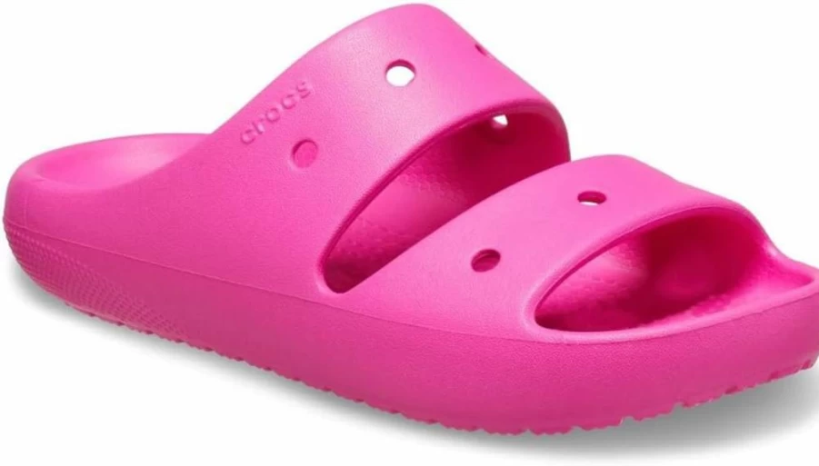 Crocs Kids Classic Sandals V2 - Unisex Lightweight Comfortable Beach & Pool Slides for Little Big Kids
