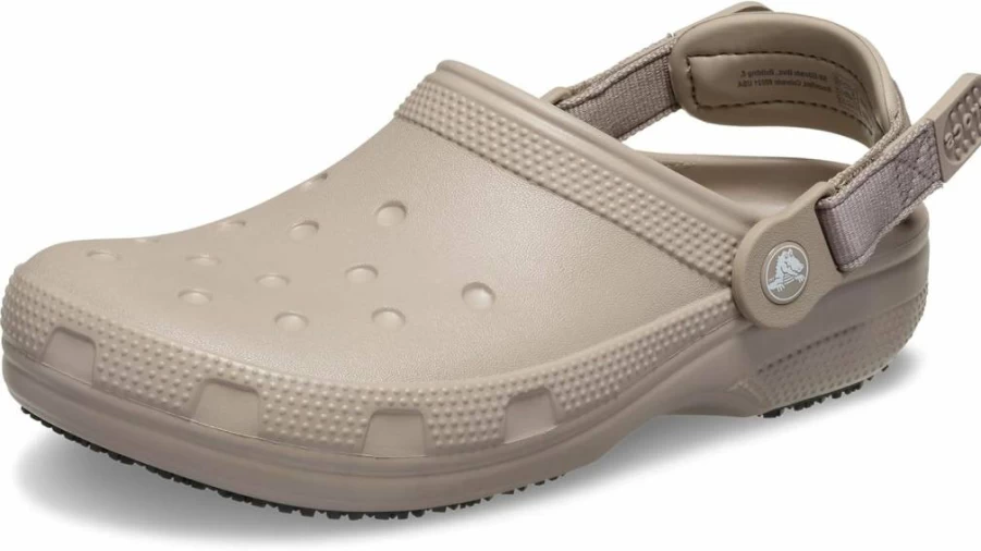 Crocs Classic Clog | Comfortable Slip-Resistant Work Shoes for Men & Women