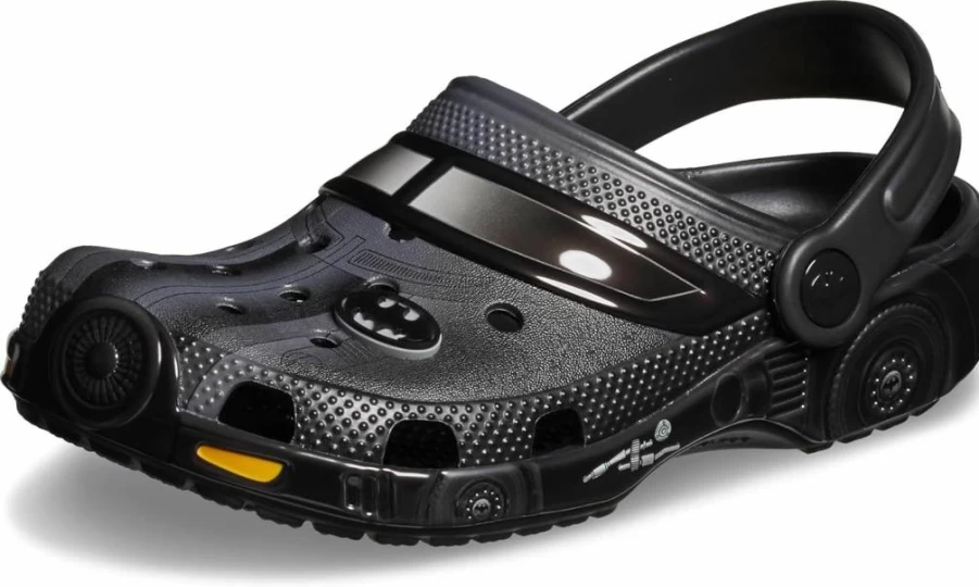 Crocs Kids Batman Batmobile Classic Clog - Unisex Children's Lightweight Slip-On Shoes