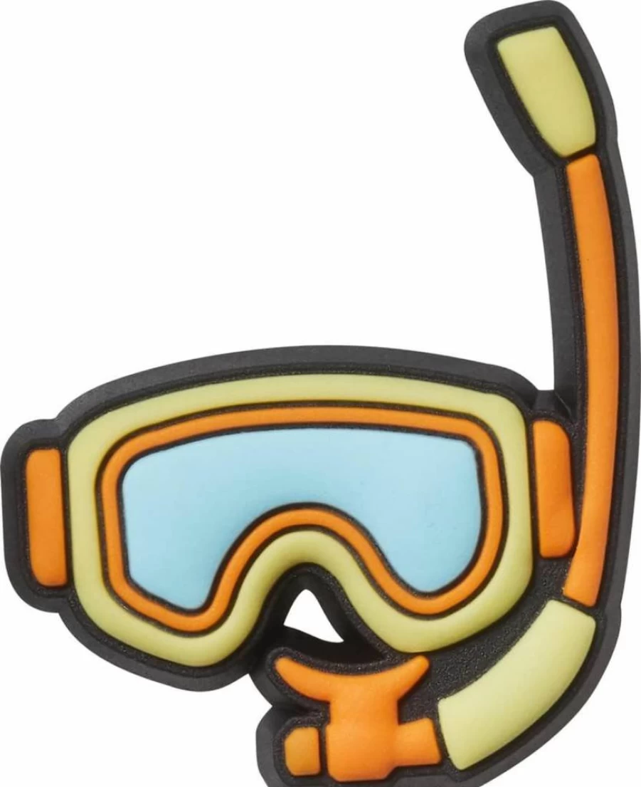 Crocs Jibbitz Shoe Charms - Scuba Mask Design | Small Decorative Clips for Crocs Shoes | Official Crocs Accessories