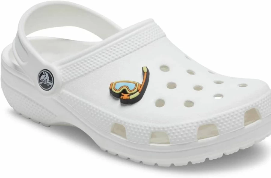 Crocs Jibbitz Shoe Charms - Scuba Mask Design | Small Decorative Clips for Crocs Shoes | Official Crocs Accessories