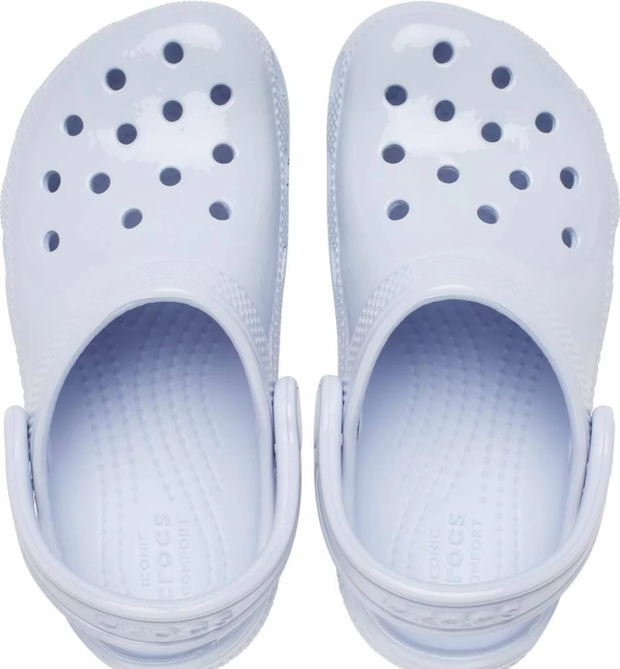Crocs Kids Classic Neon Highlighter Clog - Unisex Lightweight Comfort Slip-On Water Shoes