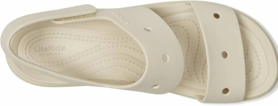 Crocs Women's Brooklyn Low Wedge Sandals - Comfortable Casual Slip-On Shoes