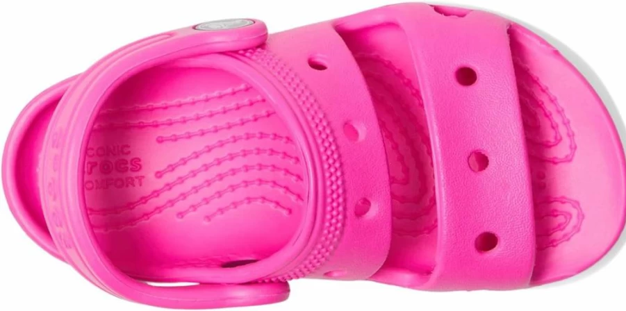Crocs Kids' Classic Clog Sandals for Toddlers - Comfortable & Lightweight Unisex Slip-On Water Shoes