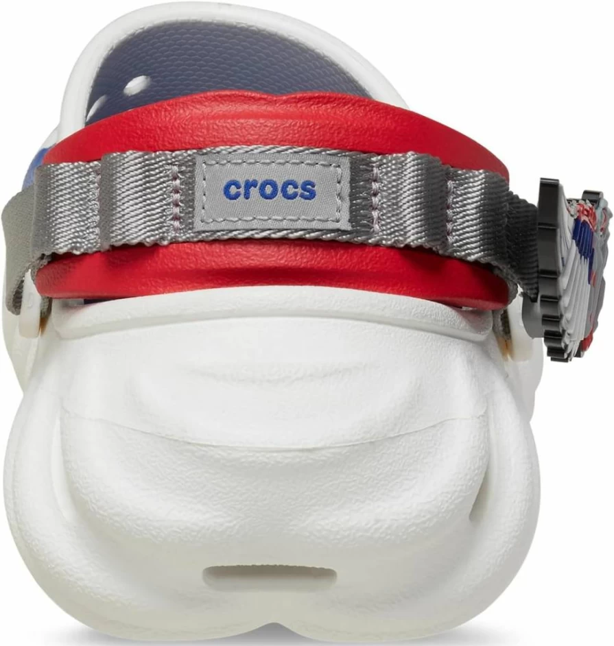 Crocs Marvel Captain America Unisex Adult Echo Clog | Lightweight Comfortable Slip-On Shoes