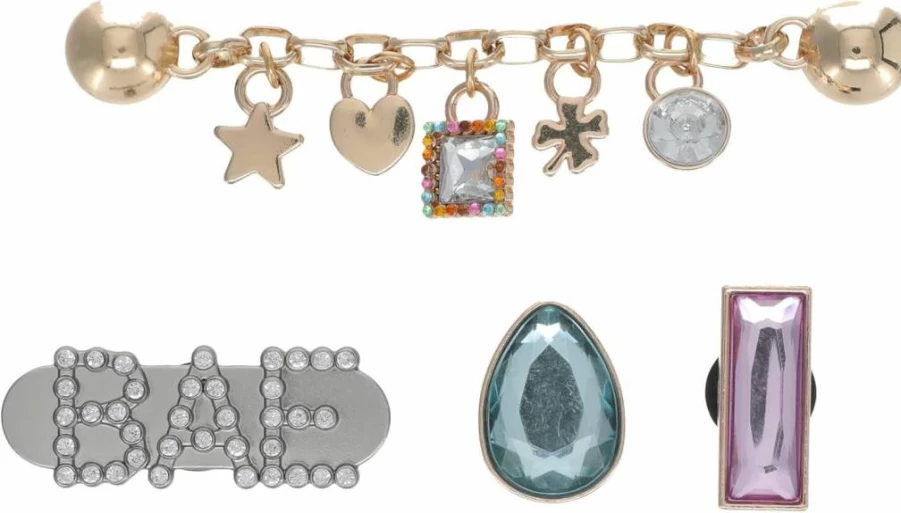 Crocs Gone Wild Jibbitz 13-Pack Charms for Shoes | Zappos Exclusive Print Lab Design