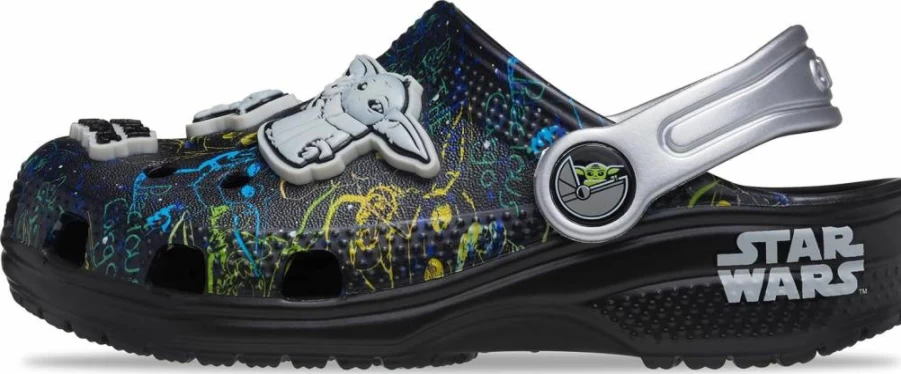 Crocs Star Wars Grogu Clog Toddler Shoes - Classic Kids Lightweight Slip-On