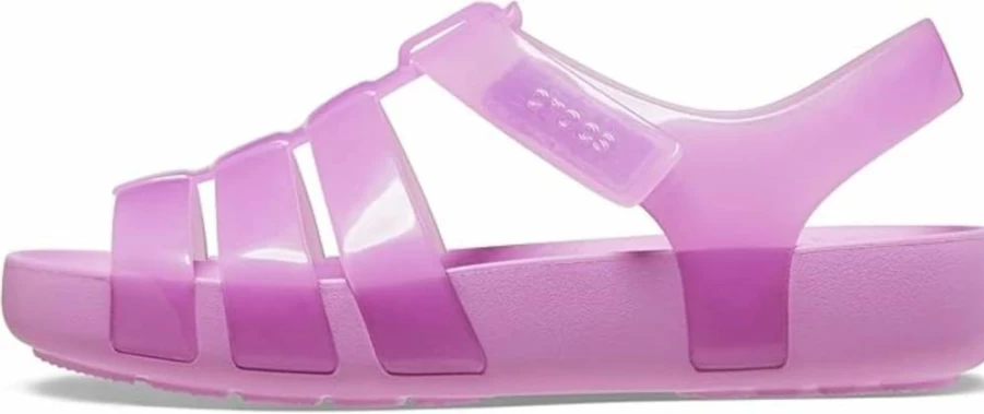Crocs Girls' Isabella Glitter Sandals for Kids – Sparkling Comfort for Little & Big Kids