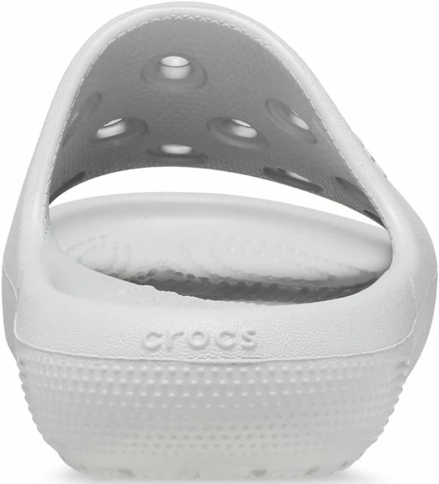Crocs Classic Slide V2 Kids Sandals - Comfortable & Lightweight Waterproof Slides for Boys and Girls