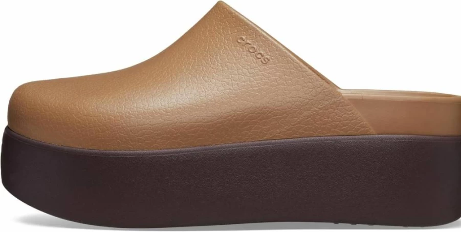 Crocs Women's Dylan Platform Clog - Comfortable Mule Shoes with Elevated Design for Women