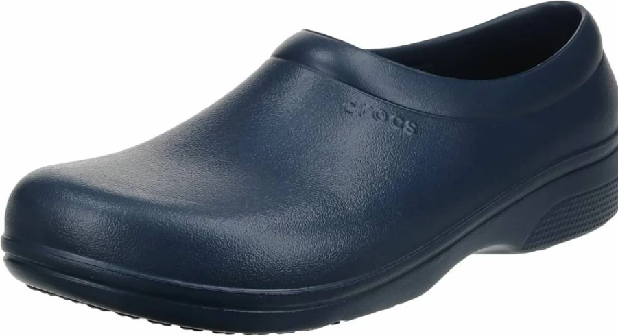 Crocs Unisex-Adult On The Clock Slip-Resistant Work Clogs for Comfort & Safety