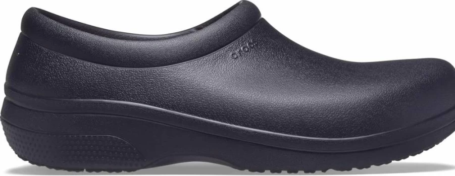Crocs Work On The Clock LiteRide Slip-On Clogs for Men & Women - Comfortable Work Slip-On Shoes