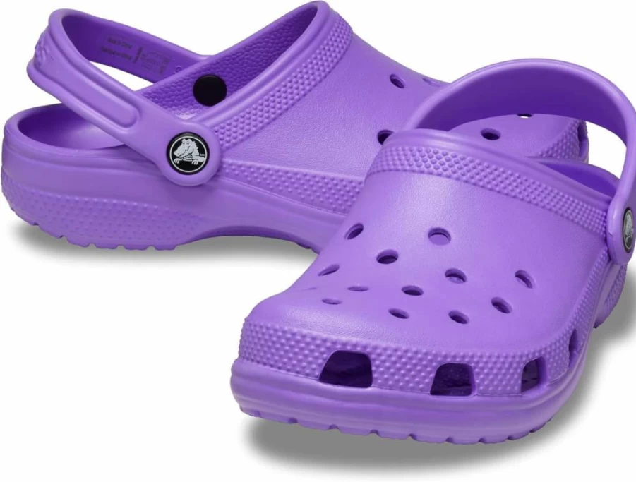 Crocs Kids' Classic Clog | Comfortable & Lightweight Children's Sandals | Slip-Resistant & Breathable