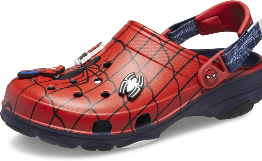 Crocs Marvel Superhero Clogs for Adults - Spiderman, Black Panther, Captain America Unisex Shoes