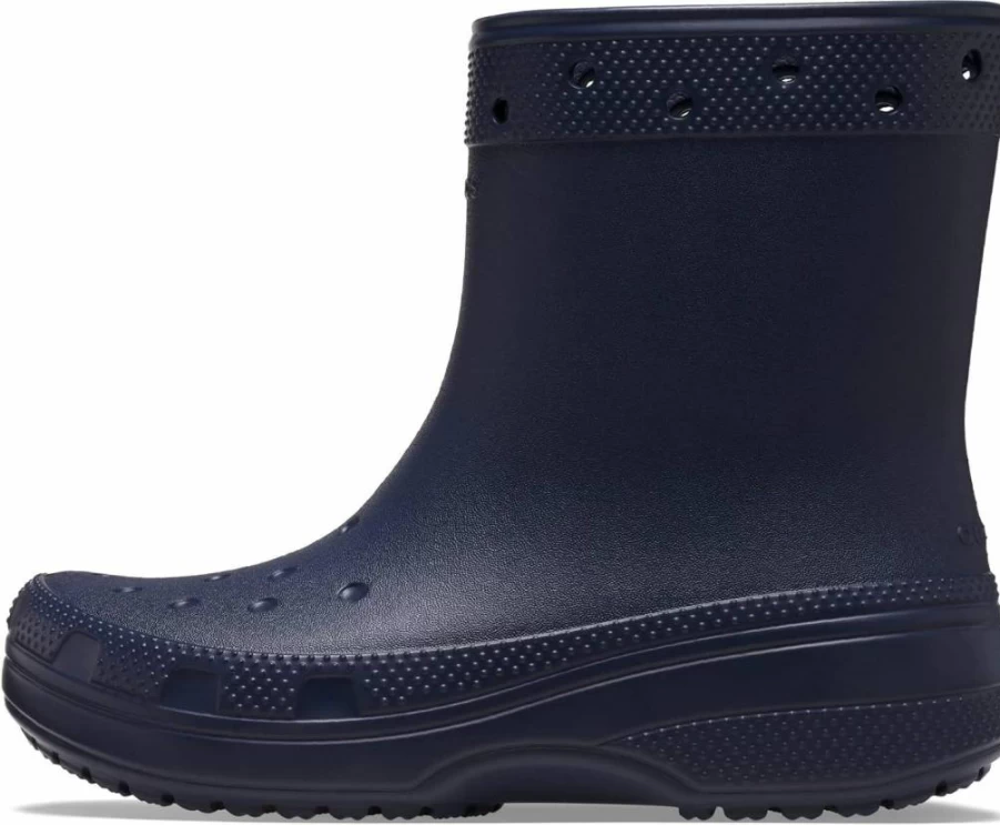 Crocs Unisex Classic Boot Waterproof Rain Boots for Men and Women