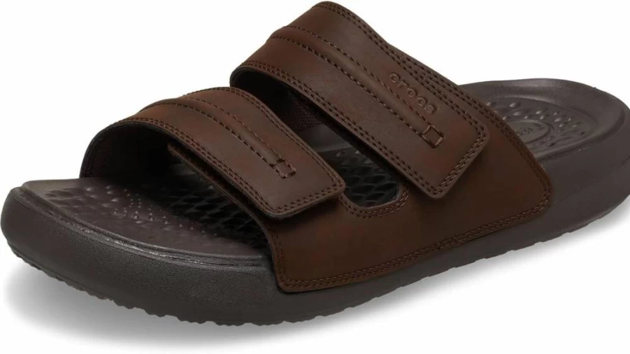 Crocs Men's Yukon Vista II LiteRide Sandals - Comfortable & Lightweight Outdoor Footwear