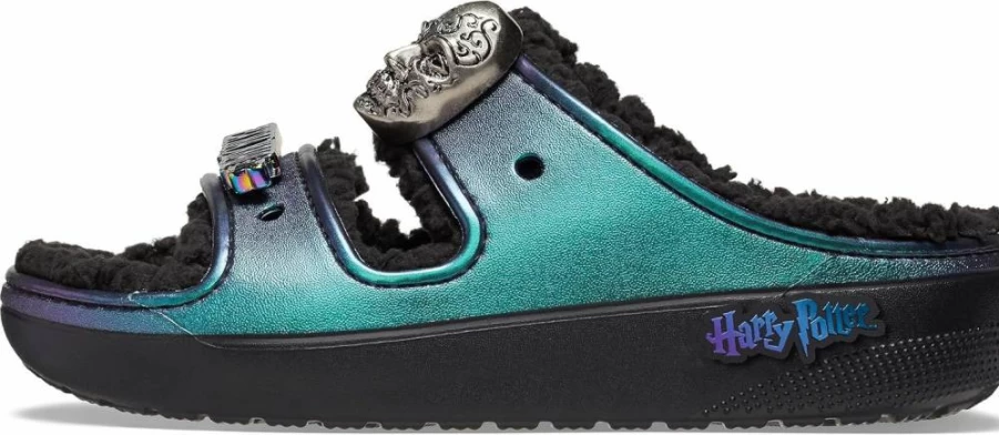 Crocs Adult Unisex Harry Potter Classic Cozzzy Sandals | Official Licensed Merchandise