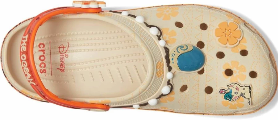 Crocs Disney Moana Unisex Classic Clogs - Comfortable Slip-On Shoes for Men & Women