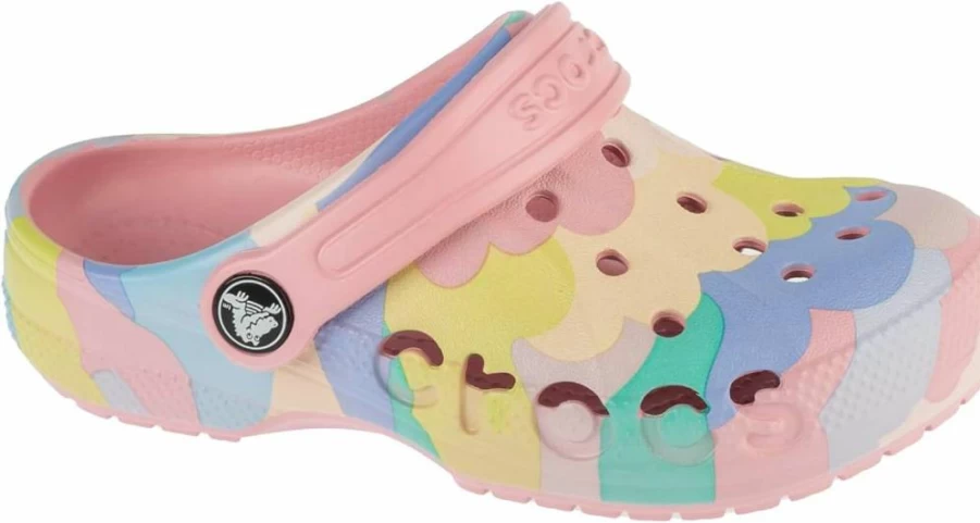 Crocs Kids Hello Kitty Classic Clog - Unisex Children's Lightweight Slip-On Shoes