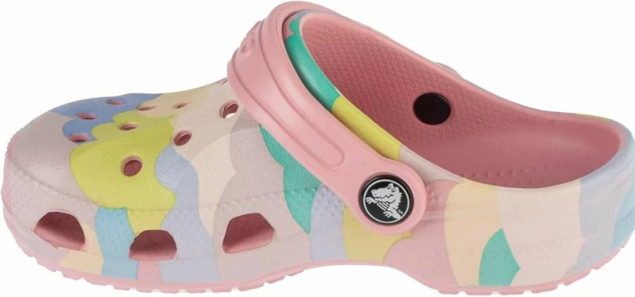 Crocs Kids Hello Kitty Classic Clog - Unisex Children's Lightweight Slip-On Shoes