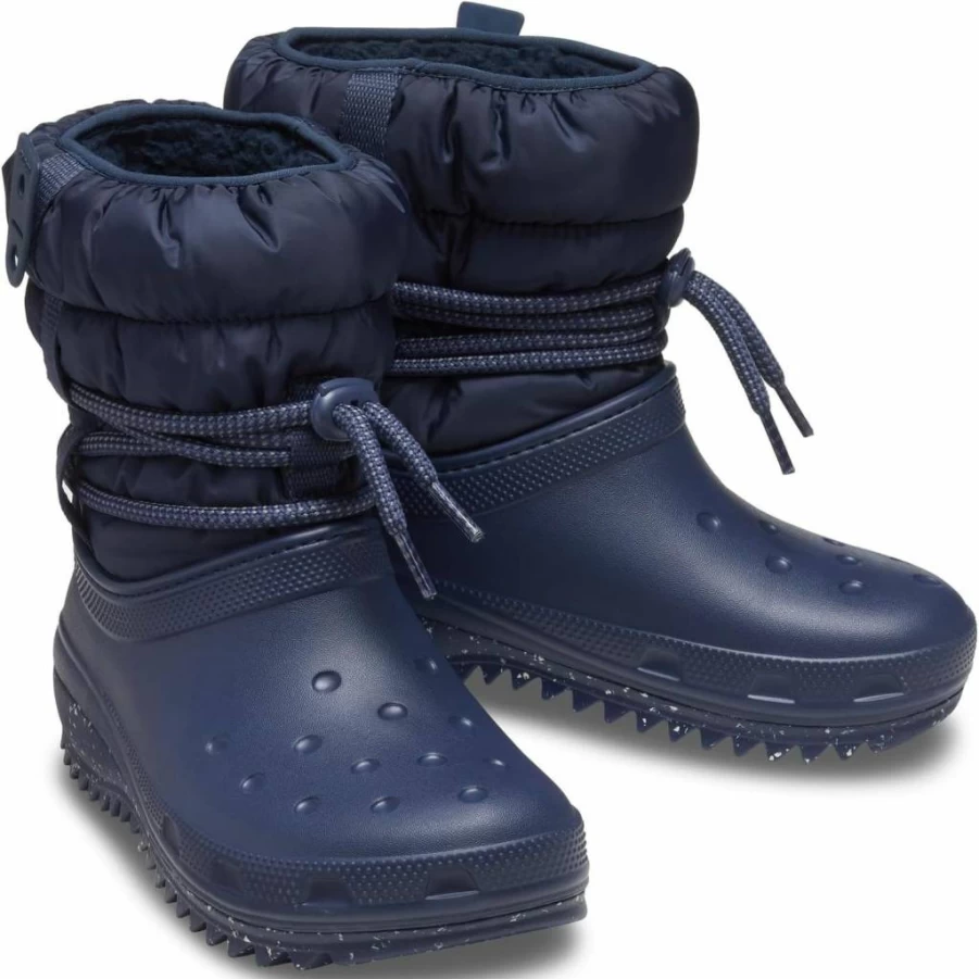 Crocs Women's Classic Neo Puff Luxe Boot - Waterproof Winter Snow Boots for Women