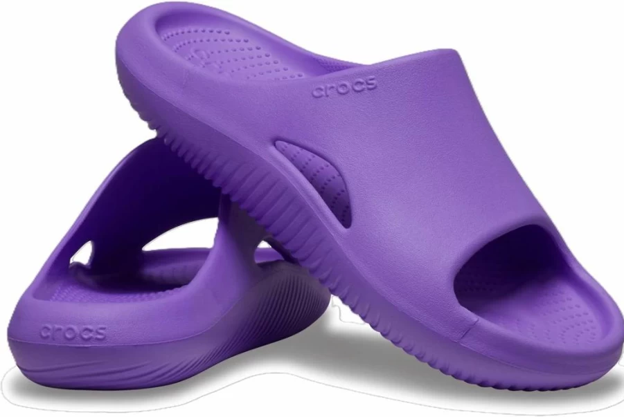 Crocs Unisex-Adult Mellow Recovery Slides Comfortable Lightweight Sandals for Men and Women