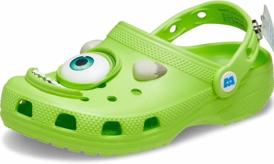 Crocs Kids Disney Monsters Inc Mike Wazowski Lightweight Clogs - Unisex Little Big Kid Sizes