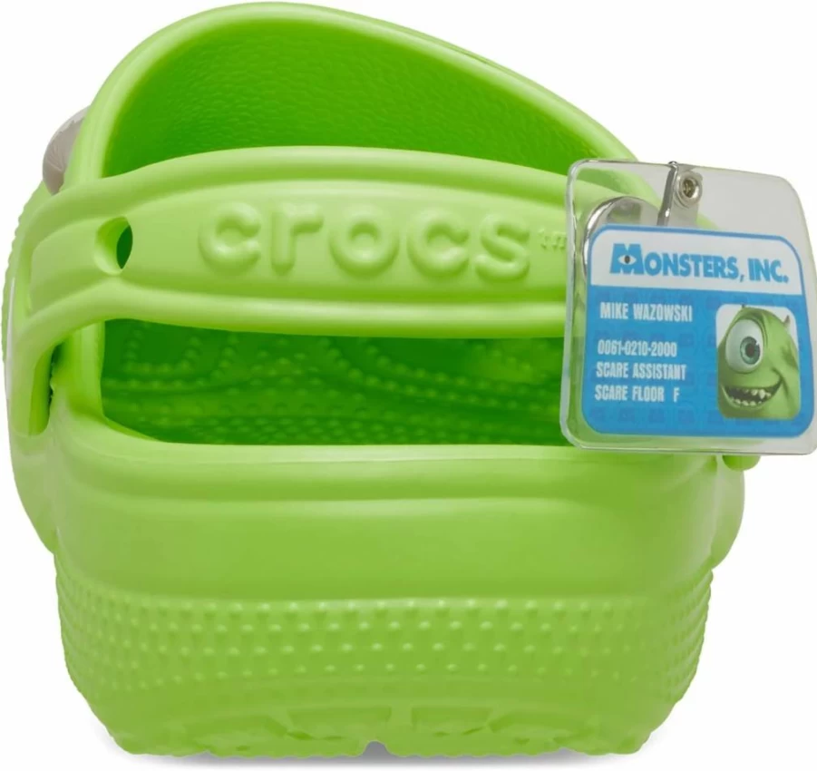 Crocs Kids Disney Monsters Inc Mike Wazowski Lightweight Clogs - Unisex Little Big Kid Sizes