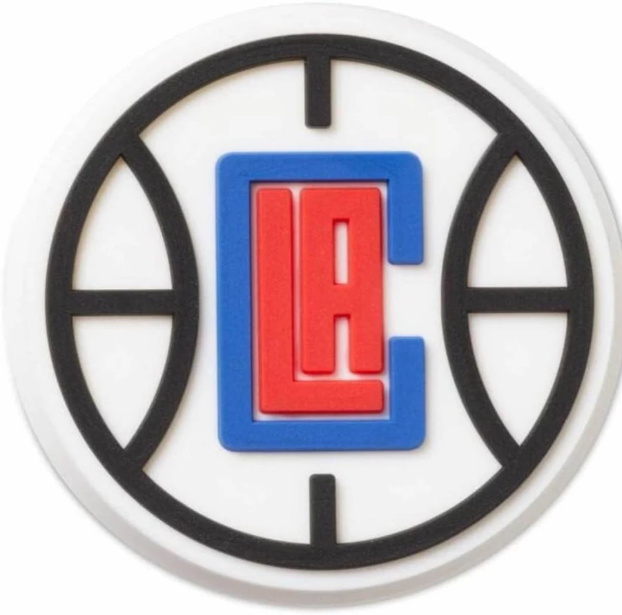 Crocs NBA Team Jibbitz Shoe Charms - Unisex Basketball Sports Decor for Adults, Boys & Girls