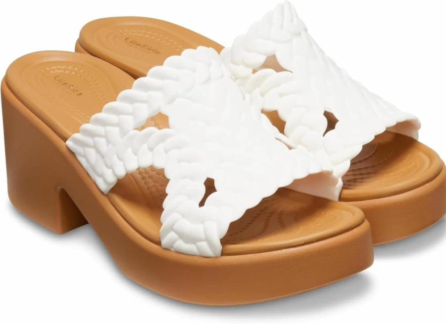 Crocs Women's Brooklyn Low Heel Comfort Slip-On Shoes