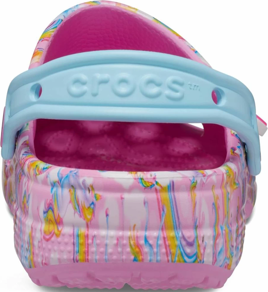 Crocs Unisex Adult Classic Lisa Frank Collaboration Clogs - Lightweight Comfort Slip-On Shoes