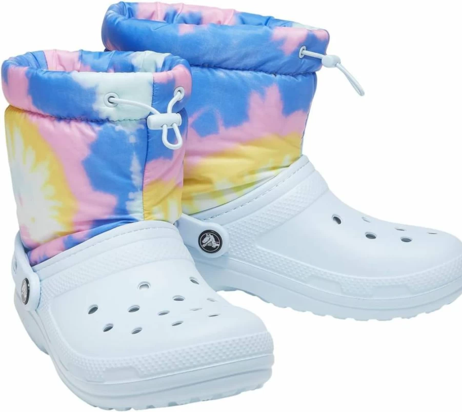 Crocs Classic Lined Neo Puff Boot - Waterproof Winter Boots for Men & Women