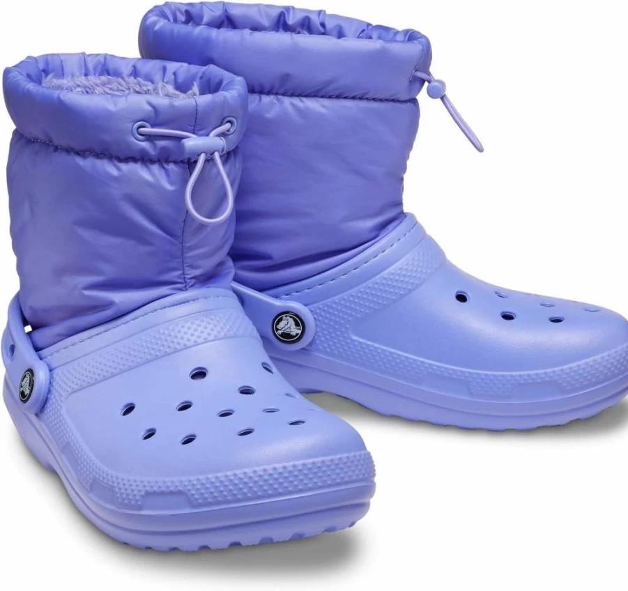 Crocs Classic Lined Neo Puff Boot - Waterproof Winter Boots for Men & Women