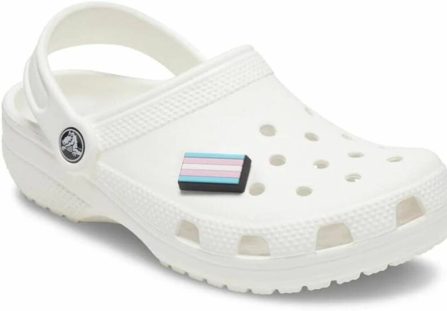Crocs Unisex-Adult Jibbitz LGBTQ+ Pride Shoe Charms - Rainbow Decorations for Crocs Shoes