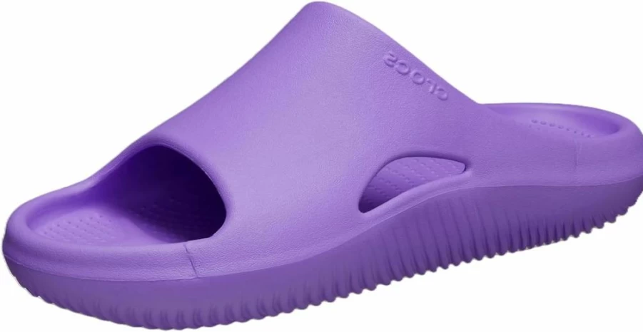 Crocs Unisex Mellow Recovery Slide Sandals for Men & Women - Comfortable & Lightweight