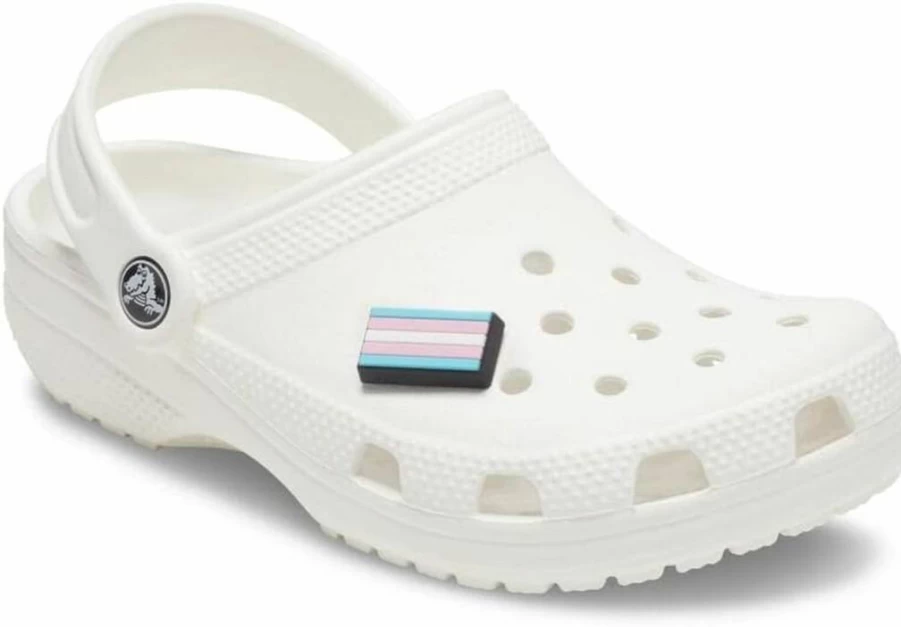 Crocs Unisex-Adult Jibbitz LGBTQ+ Pride Shoe Charms - Rainbow Decorations for Crocs Shoes