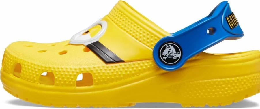 Crocs Kids Minions Clogs from Despicable Me - Unisex Lightweight Comfortable Slip-On Shoes