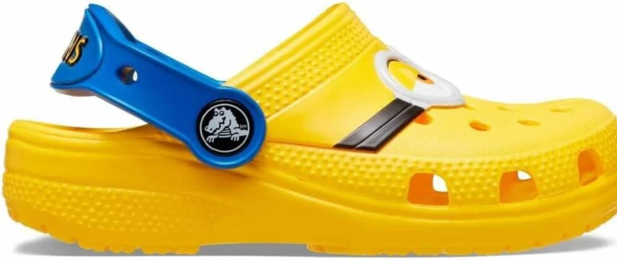 Crocs Kids Minions Clogs from Despicable Me - Unisex Lightweight Comfortable Slip-On Shoes