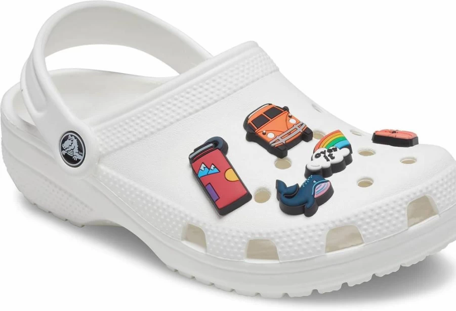 Crocs Jibbitz Shoe Charms - 10-Pack Decorative Clips for Crocs Shoes | Official Crocs Accessories