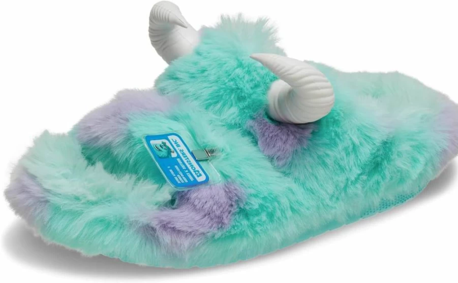 Crocs Unisex-Adult Disney Pixar Monsters Inc Sulley Cozzzy Slide Sandals Comfortable Lightweight Slip-On