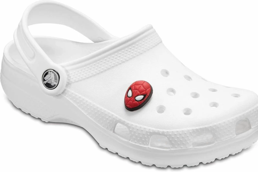 Crocs Marvel Super Hero Jibbitz Shoe Charms - Unisex Adult & Kids Collectible Character Accessories for Crocs Shoes