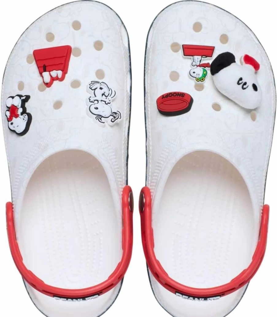 Crocs Unisex Adult Classic Clogs with Snoopy Peanuts Design
