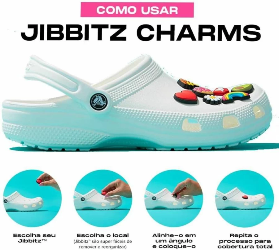 Crocs Unisex-Adult Jibbitz Shoe Charms - Yummy Food Designs for Men & Women - Customizable Shoe Accessories