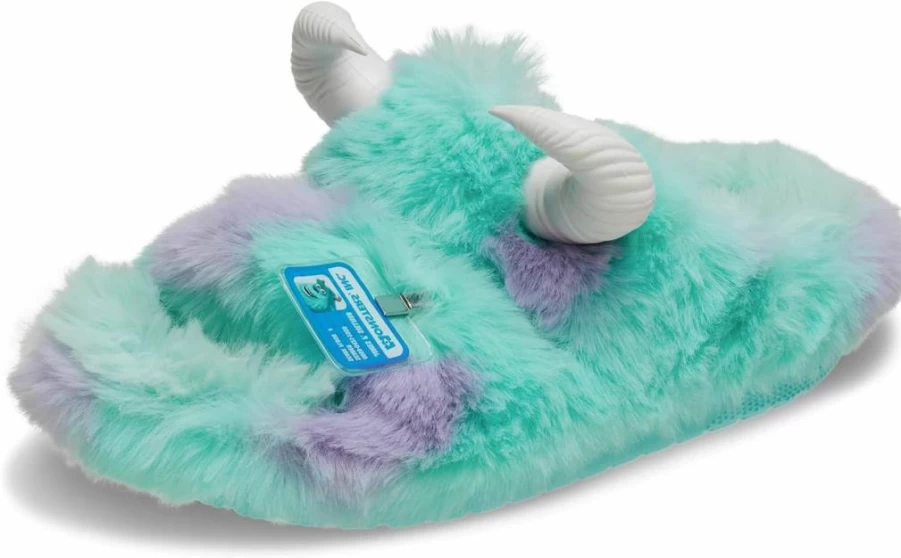 Crocs Unisex-Adult Sulley Monster Sandals Disney Pixar Cozzzy Slide Comfortable Footwear